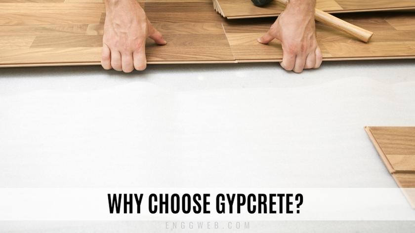 Gypcrete Pros and cons